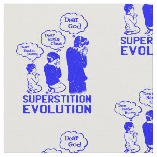 Tela evolución de superstición divertida