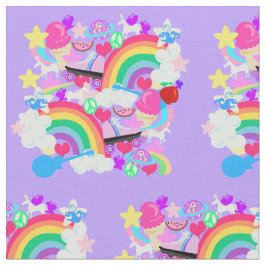 Tela Explosión divertida de ochenta