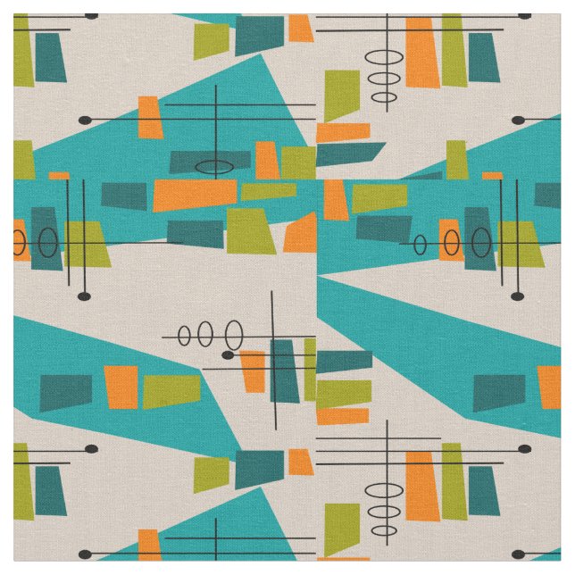 Tela Explosión Verde azulada (De cerca)