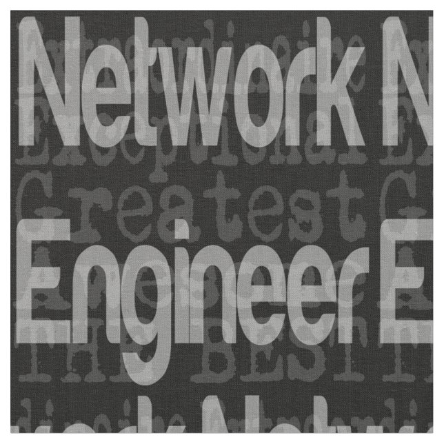 Tela Extraordinaria de Ingeniero de Red (De cerca)