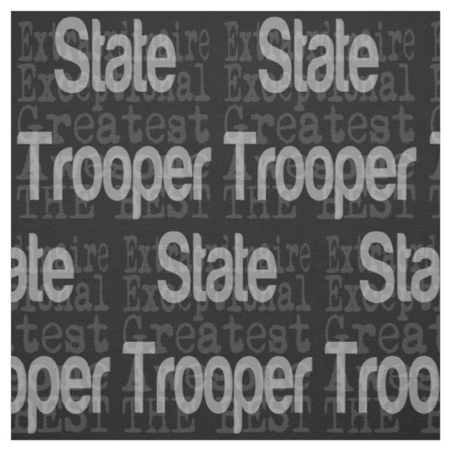 Tela Extraordinaria de Trooper Estatal (Retal)
