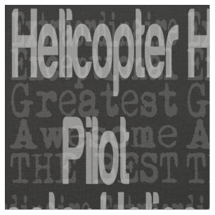 Tela Extraordinaria del piloto de helicópteros