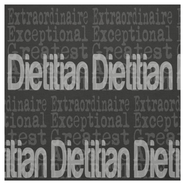 Tela Extraordinaria dietista (Retal)