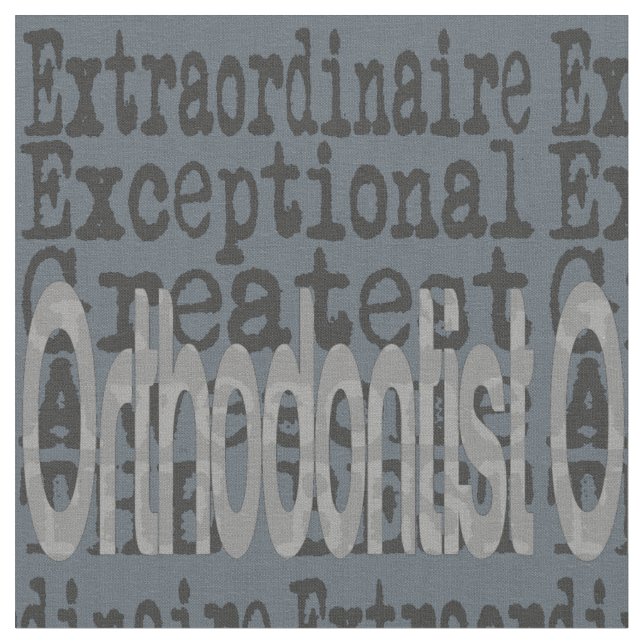 Tela Extraordinaria ortodoncista (De cerca)