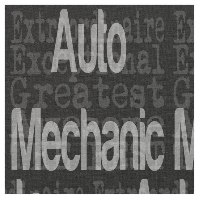 Tela Extraordinario mecánico automático (De cerca)