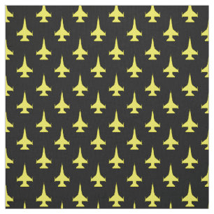 Tela F-16 Viper Fighter Jet Pattern Amarillo