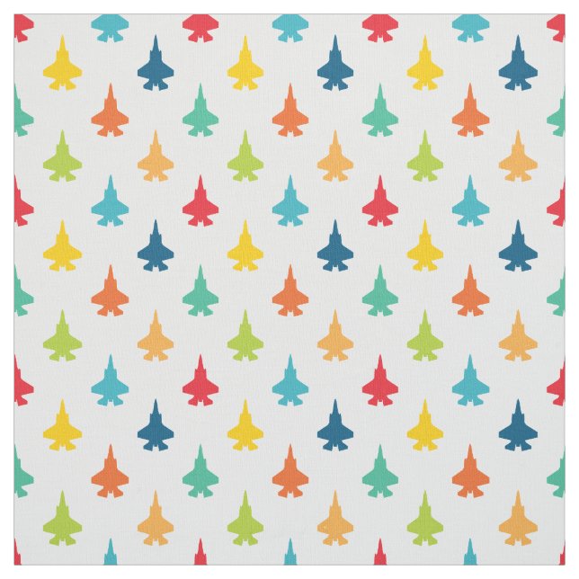 Tela F-35 Lightning Fighter Jets Pattern Primario (Retal)
