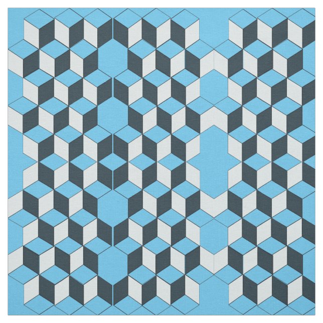 Tela Fabric - Bloques Kaleidoscopio (Retal)