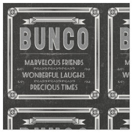 Tela Fabric Bunco - Tipografía de época