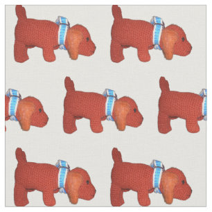 Tela Fabric - Cachorros rojos