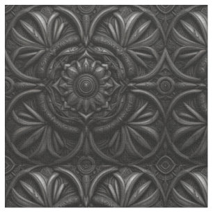 Tela Fabric De Alivio Gótico Ornate
