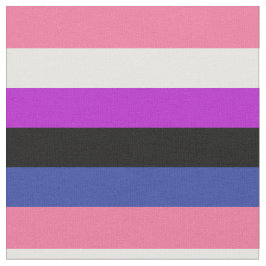 Tela Fabric De Bandera De Género