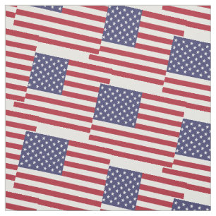 Tela Fabric De Bandera Estadounidense