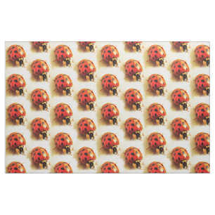 Tela Fabric De Bichos De Ladybug
