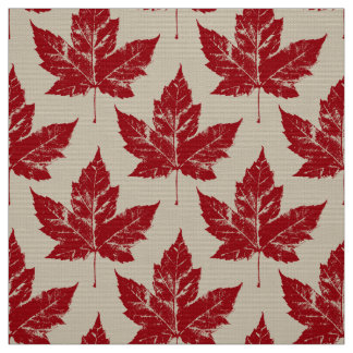 Tela Fabric de Canadá Fabric Canada Flag Fabric persona