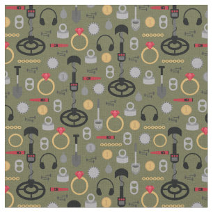 Tela Fabric de detección metalizado
