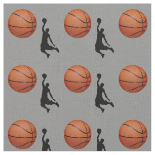 Tela Fabric de diseño de baloncesto