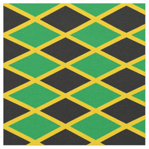 Tela Fabric de la bandera de Jamaica y moda/reggae de m