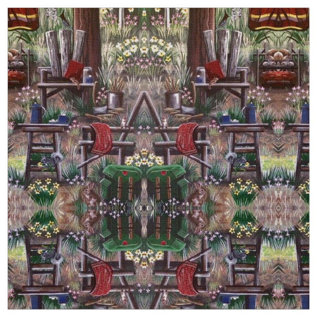 Tela Fabric de sillas de paraídas de camping (Retal)