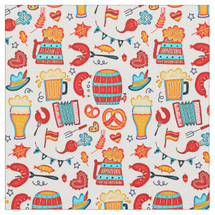 Tela Fabric del festival de variedades de cerveza Oktob