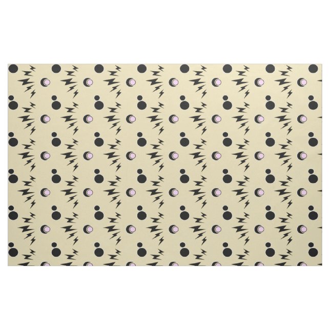 Tela Fabric eléctrico pop ("Cuarto gordo" (fat quarter))
