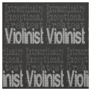 Tela Fabric Extraordinario Violinista