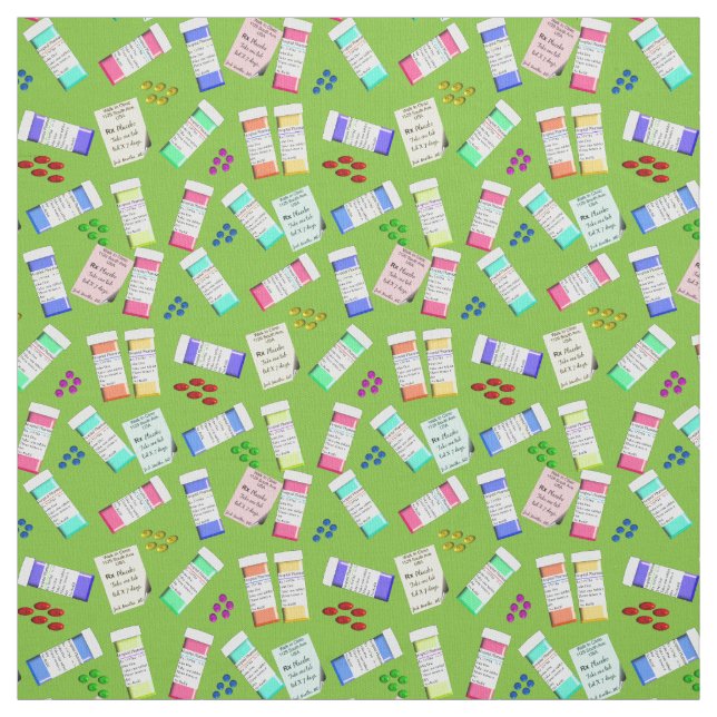 Tela Fabric Farmacéutico Lime (Retal)