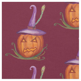 Tela Fabric Gorra de brujas Jack-O-Lantern