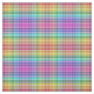 Tela Fabric - Madrás arcoiris