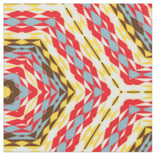 Tela Fabric moderno nativo americano de 10 Personalizad