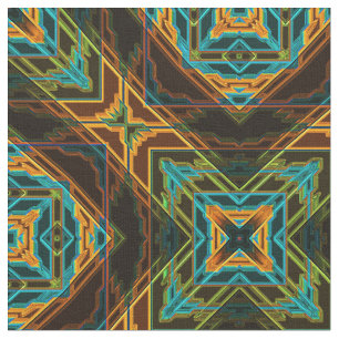 Tela Fabric moderno nativo americano de 19 Personalizad