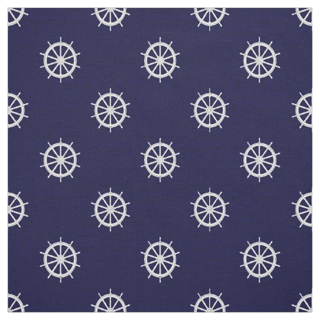 Tela Fabric Nautical Helm (Retal)