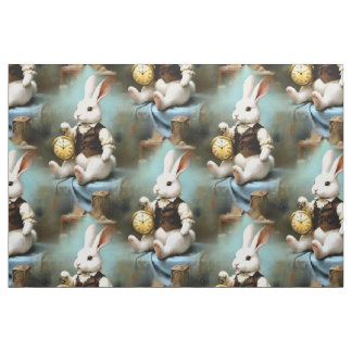 Tela Fabric Panel Storybook Bunny