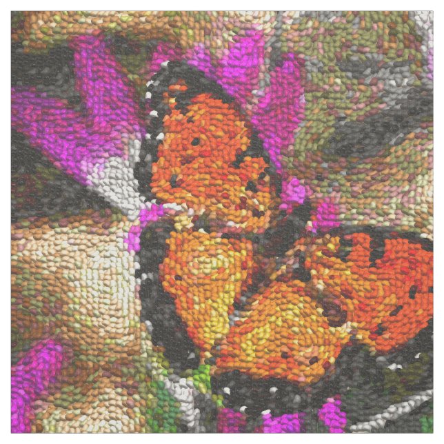 Tela Fabric Personalizado de mariposa Art 26 (Retal)