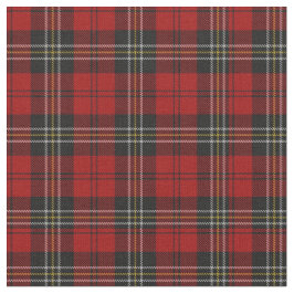 Tela Fabric - Red Tartan Macpherson Clan