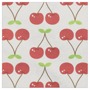 Tela Fabric Retro De Cerezo - Impresión Sm