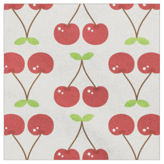 Tela Fabric Retro De Cerezo - Impresión Sm