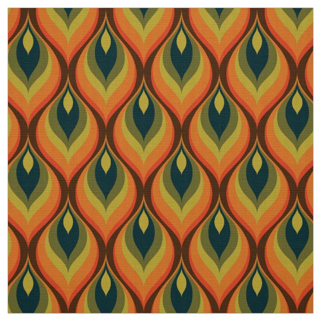 Tela Fabric retro de impresión de best seller (Retal)