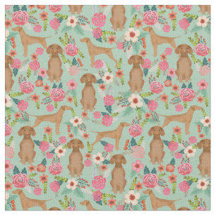 Tela Fábrica de flores vizsla