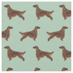 Tela Fábrica de menta de perro de coser irlandesa