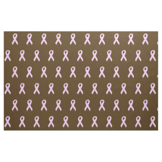 Tela Fabricación con patrones de cintas rosadas