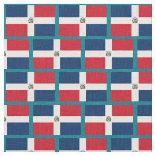 Tela Fabricación de bandera de República Dominicana y