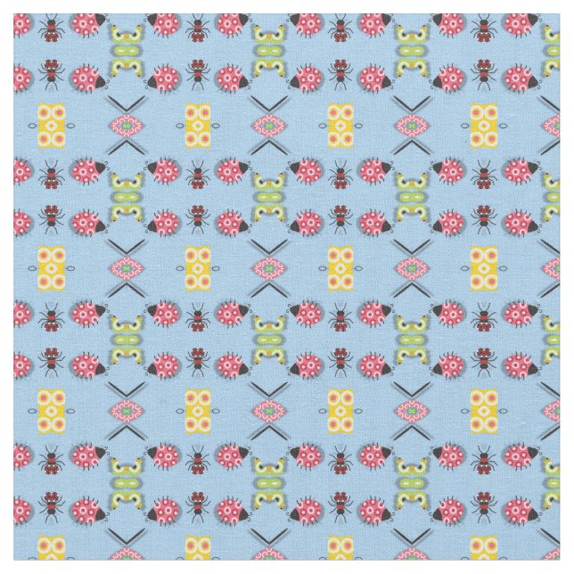 Tela Fabricación de fallos y mariposas (De cerca)