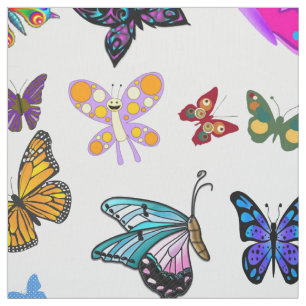 Tela Fabricación de mariposas