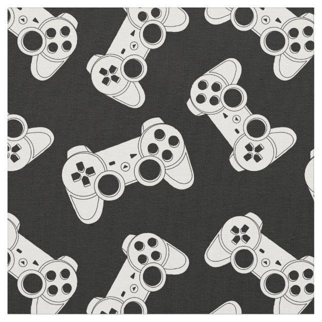 Tela Fabricación de patrones de controlador de videojue (De cerca)