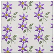 Fabricación y artesanía de flores moradas