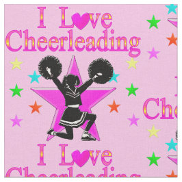 TELA FABULOSA ESTRELLA DE ROSA CHEERLEADER FABRIC
