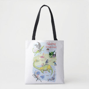 Tela Fabuloso bolso de comestibles de Bestias Escocesas