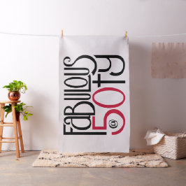 Tela Fabuloso con 50 tejidos rojos