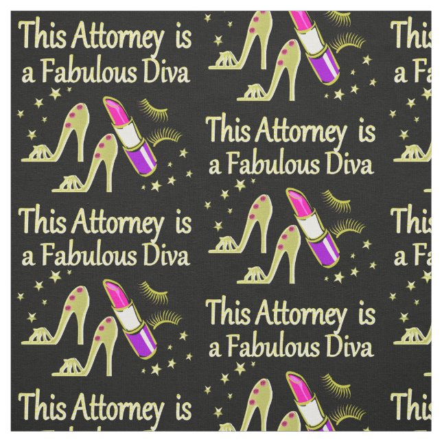 TELA FABULOUS ATTORNEY DIVA DESIGN (Retal)